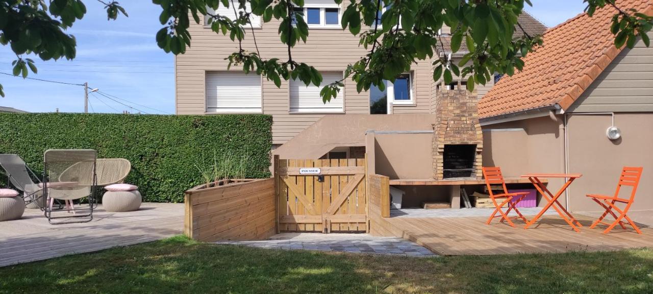 Berck Maison De Vacances Avec Terrasse Et Jardin, 외부 사진